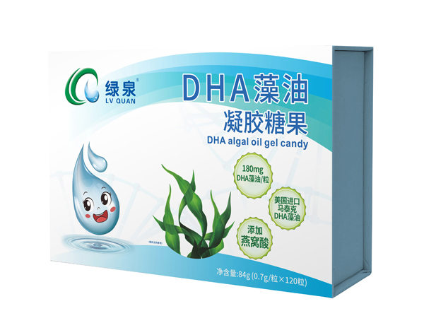 綠泉DHA藻油凝膠糖果