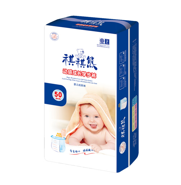 祺祺熊動感成長學(xué)步褲