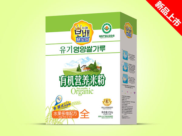 慧寶倍有機(jī)營(yíng)養(yǎng)米粉盒裝-水果多維