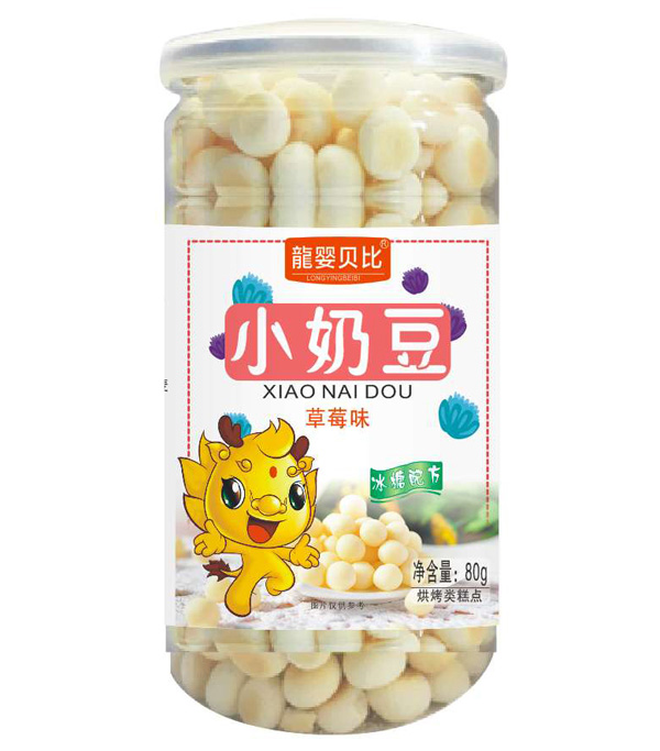 龍嬰貝比小奶豆 草莓味