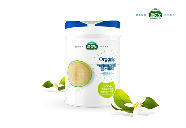 魯貝比有機(jī)高鐵高鈣營養(yǎng)米粉 聽裝