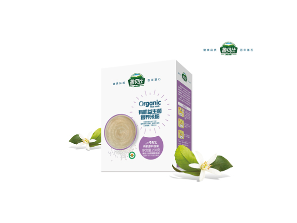 魯貝比有機(jī)益生菌營養(yǎng)米粉 盒裝