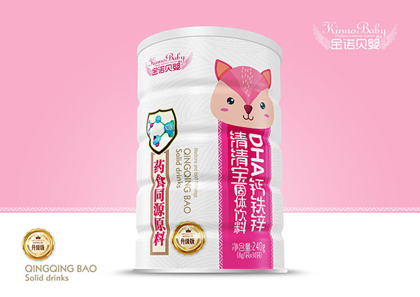 金諾貝嬰清清寶-DHA鈣鐵鋅