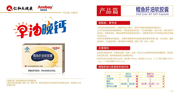 安親安貝鱈魚(yú)肝油軟膠囊2