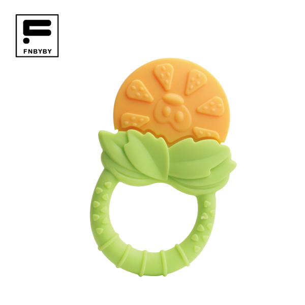 菲尼貝貝雙色水果牙膠-橙子