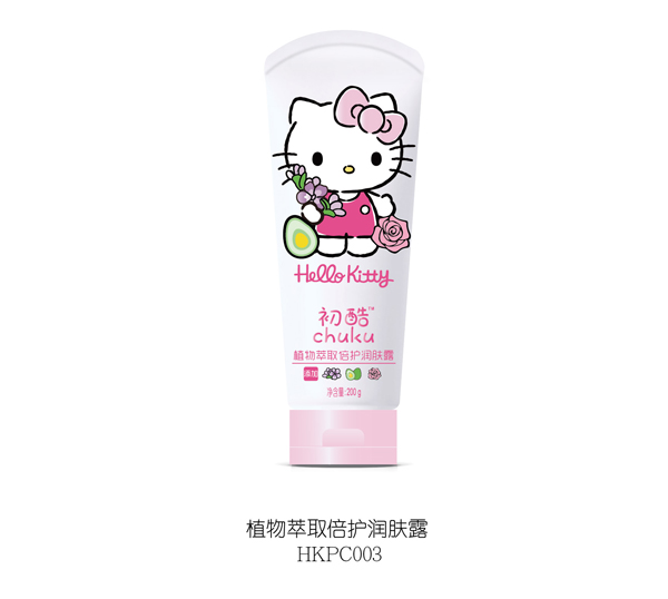 Hello Kitty初酷植物萃取倍護(hù)潤(rùn)膚露 200g