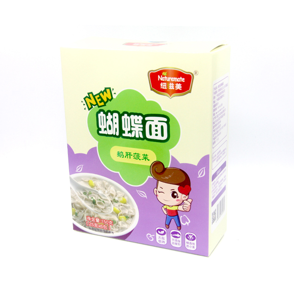 紐滋美蝴蝶面-鵝肝菠菜