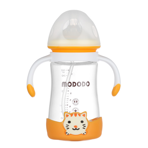 萌嘟嘟寬口防摔晶鉆玻璃有柄自動奶�?60ML橙色.jpg 萌嘟嘟寬口防摔晶鉆玻璃有柄自動奶�?60ML橙色.jpg