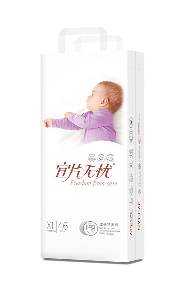 宜片無憂成長學(xué)步褲XL