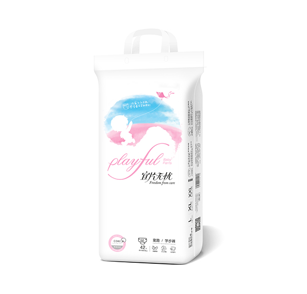 宜片無(wú)憂童趣學(xué)步褲XXL