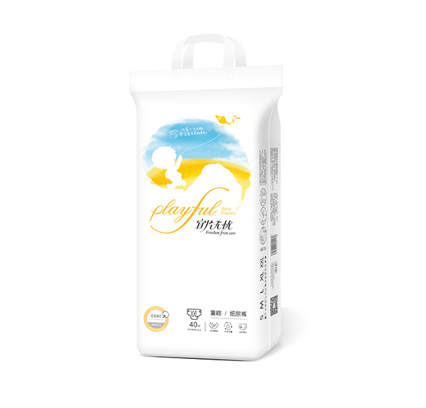 宜片無(wú)憂童趣紙尿褲XXL