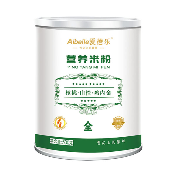 愛蓓樂營養(yǎng)米粉-核桃山楂雞內(nèi)金