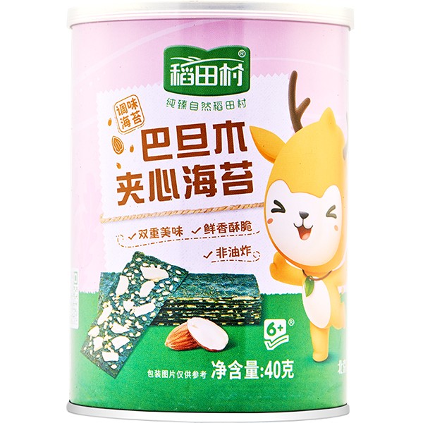 稻田村夾心海苔-巴旦木