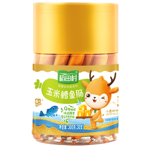 稻田村玉米鱈魚腸罐裝