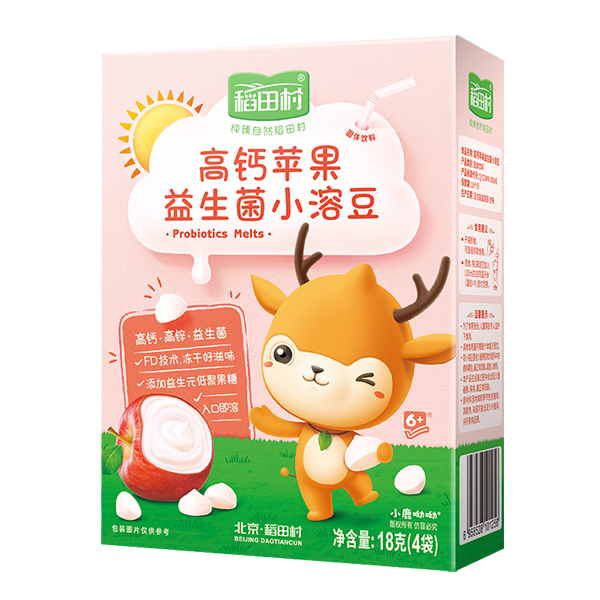 稻田村益生菌小溶豆-蘋(píng)果