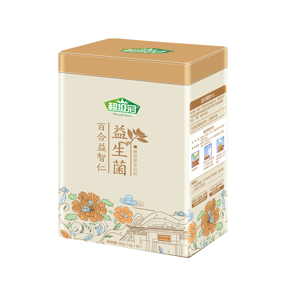 超級冠益生菌百合益智仁植物固體飲料