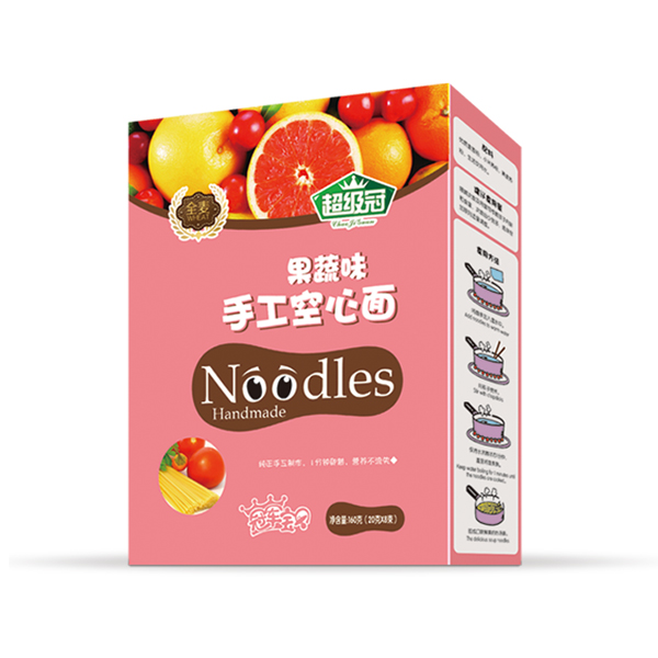 超級冠果蔬空心面(盒)