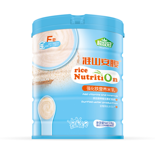超級冠淮山安腹強(qiáng)化鐵營養(yǎng)米乳