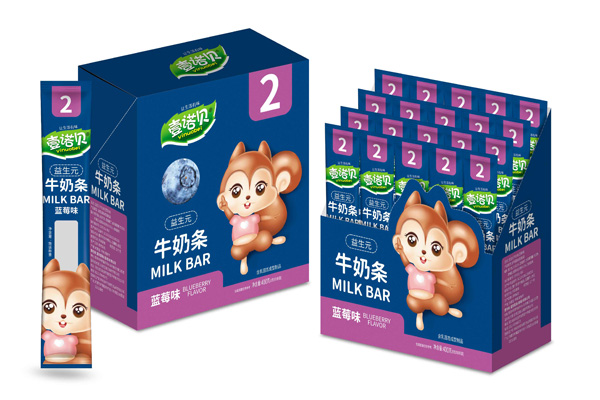 壹諾貝益生元牛奶條 藍莓味 盒裝