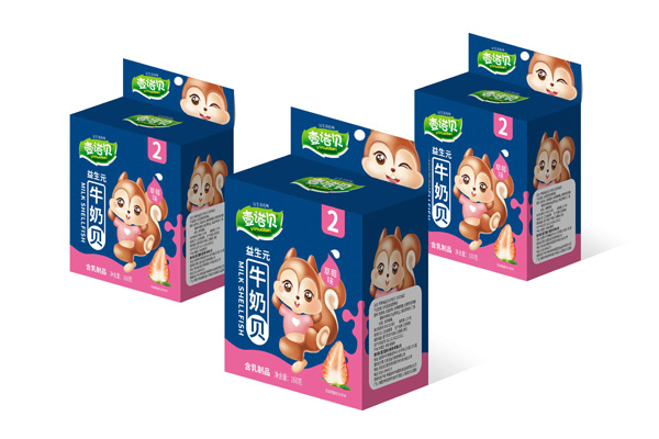 壹諾貝益生元牛奶貝 草莓味