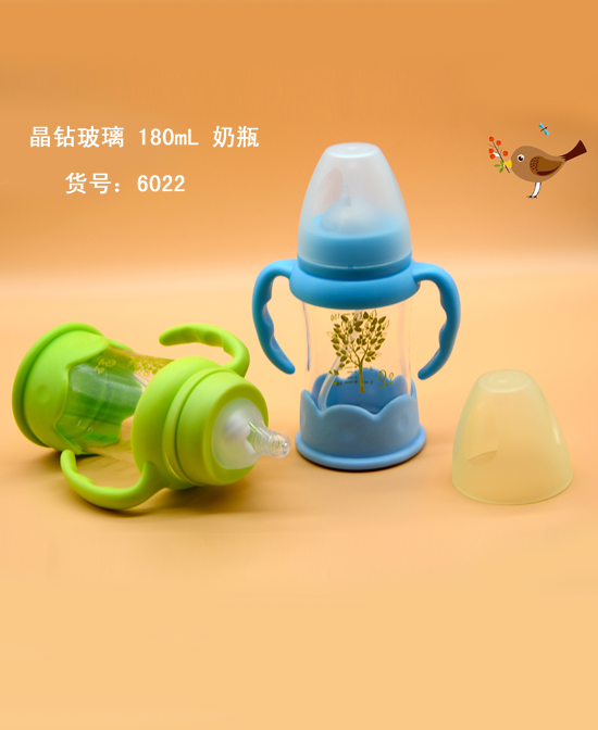 明珠貝貝晶鉆玻璃 180ml奶瓶