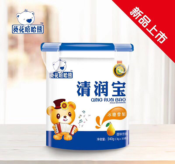 葵花嘻哈熊清潤寶 冰糖雪梨