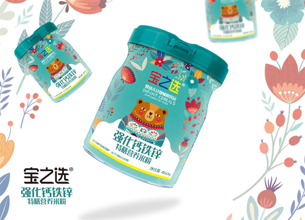 寶之選強化鈣鐵鋅特膳營養(yǎng)米粉