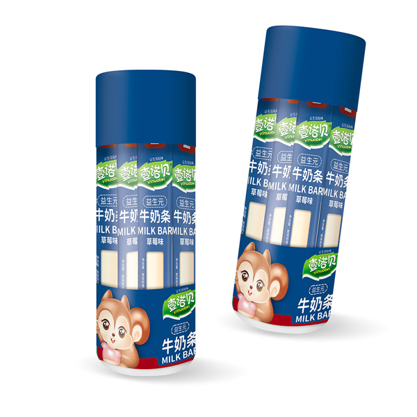 壹諾貝益生元牛奶條 草莓味 瓶裝