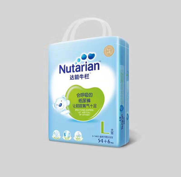 達能牛欄紙尿褲L號