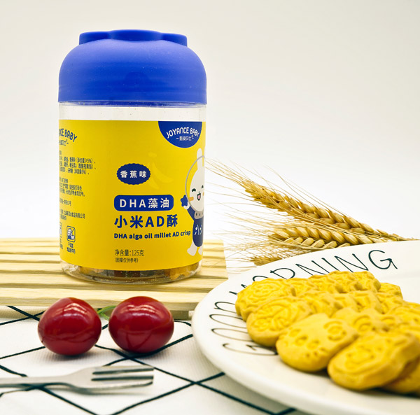 甄愛貝比DHA藻油小米AD酥-香蕉味