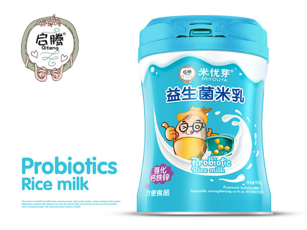 米優(yōu)芽益生菌米乳-強(qiáng)化鈣鐵鋅聽裝