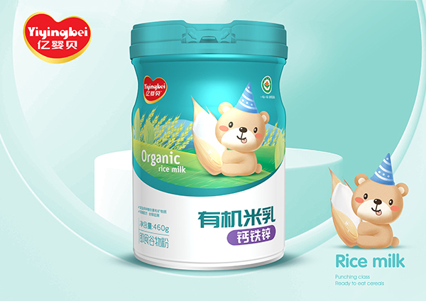 億嬰貝有機米乳 鈣鐵鋅
