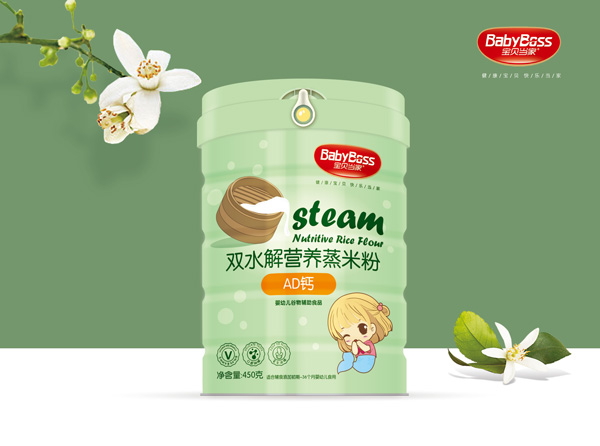 寶貝當(dāng)家AD鈣雙水解營(yíng)養(yǎng)蒸米粉 聽(tīng)裝