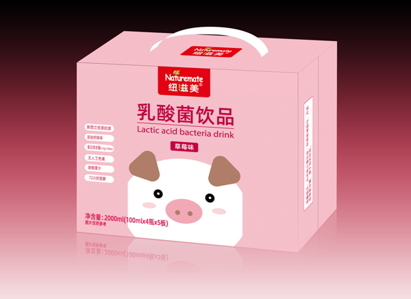 紐滋美乳酸菌硬皮 草莓味箱裝