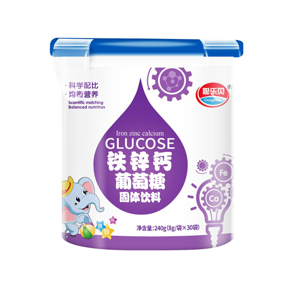 聰樂(lè)貝鐵鋅鈣葡萄糖 樂(lè)扣桶裝