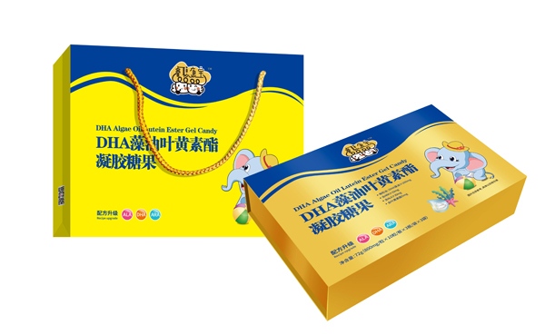 睿聰康寶DHA藻油葉黃素脂凝膠糖果