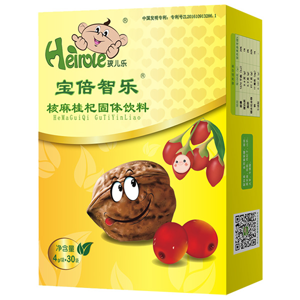 孩兒樂(lè)寶倍智樂(lè)核麻桂杞固體飲料