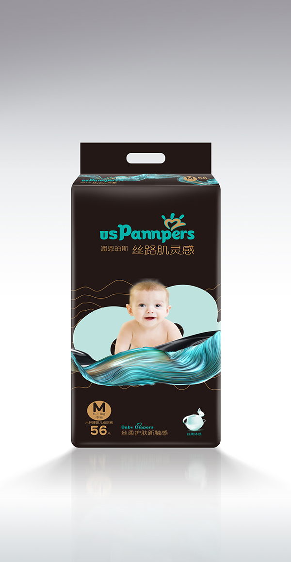 歐氏黑邦嬰兒紙尿褲M56