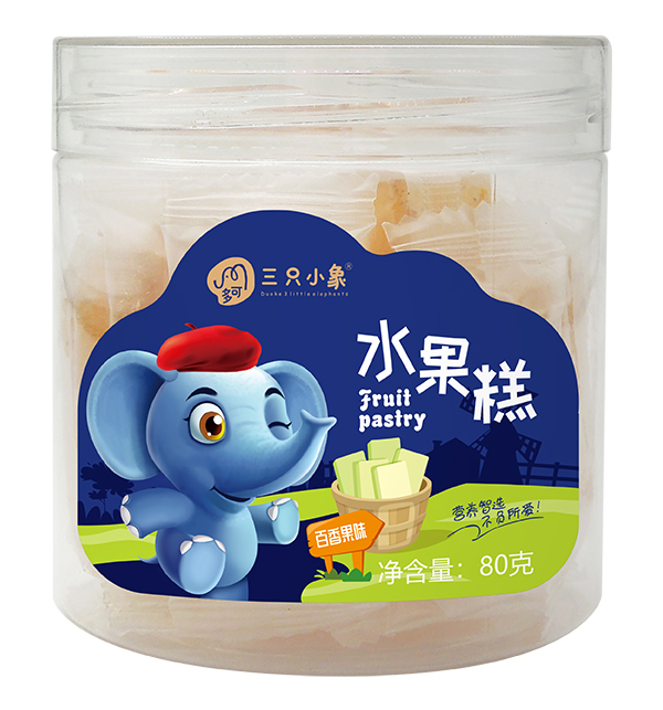 多可三只小象水果糕 百香果味.jpg 多可三只小象水果糕 百香果味.jpg