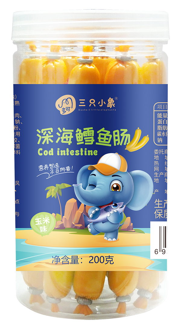 多可三只小象16支裝魚腸 玉米味.jpg 多可三只小象16支裝魚腸 玉米味.jpg