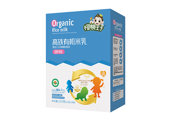 櫻桃王子高鐵有機(jī)米乳 原味 盒裝