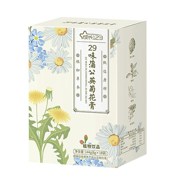 成長123 29味蒲公英菊花膏