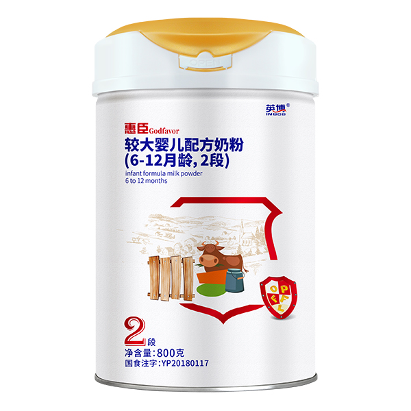 惠臣較大嬰兒配方奶粉800克2段