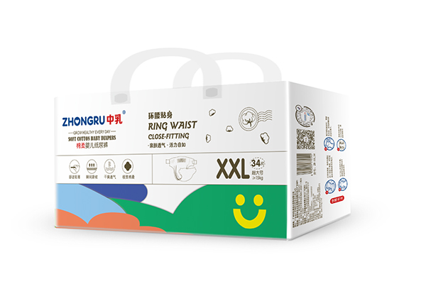 中乳棉柔嬰兒紙尿褲XXL