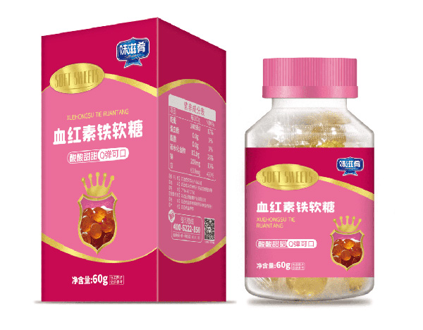 味滋肴血紅素鐵軟糖