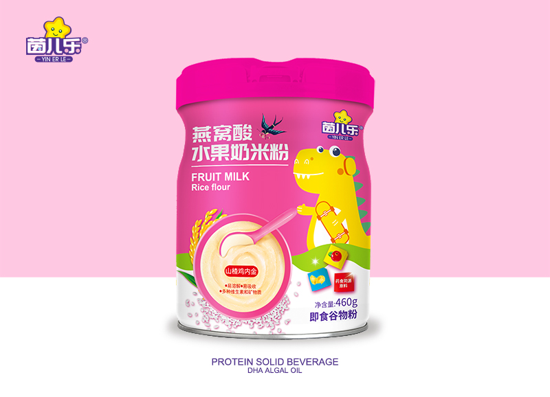 茵兒樂燕窩酸水果奶米粉-山楂雞內金