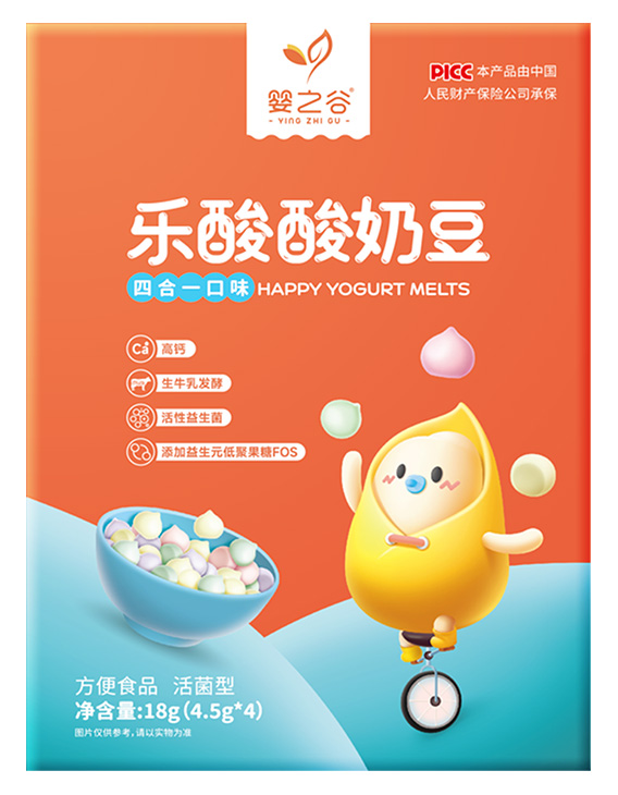 嬰之谷樂(lè)酸酸奶豆-四合一口味