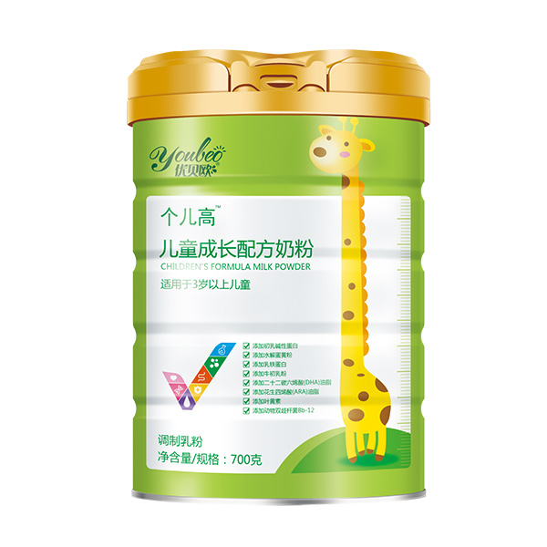 優(yōu)貝歐個兒高™兒童成長配方奶粉