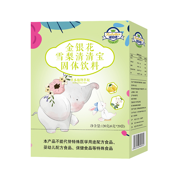 諾貝塔金銀花雪梨清清寶(紙盒)