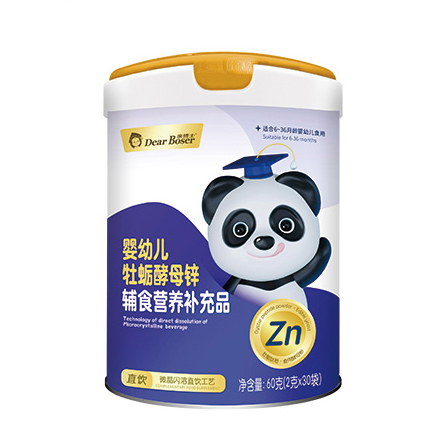 親博士嬰幼兒牡蠣酵母鋅輔食營養(yǎng)補充品60g